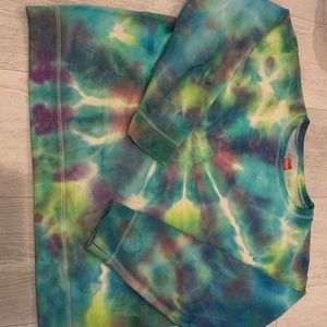 Large Hanes Tie Die Comfy Sweatshirt